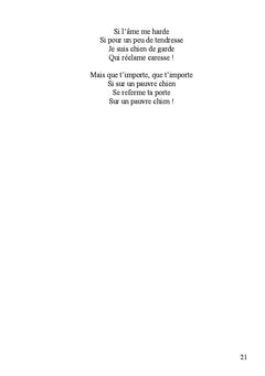 Poèmes en vrac