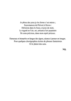 Sur un fil