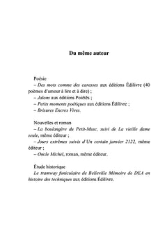 La boulangère du Petit-Musc