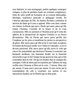 La Parole qui sauve II