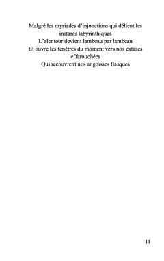 Le réveil des silences vertigés