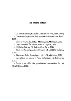 La couleur des larmes