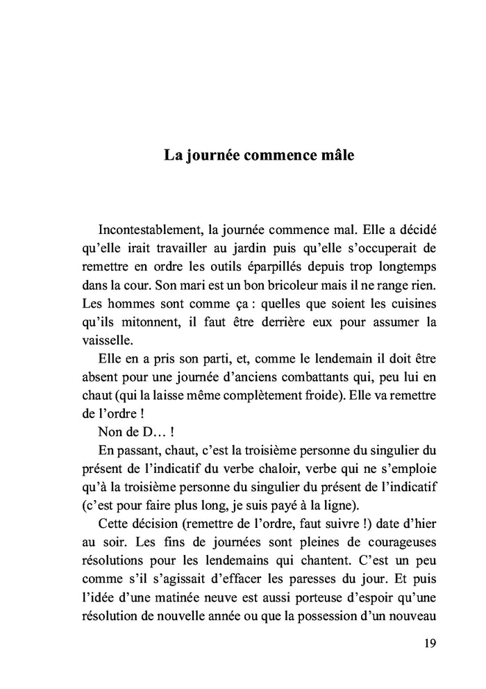 Chroniques par petits bouts... ... décousus