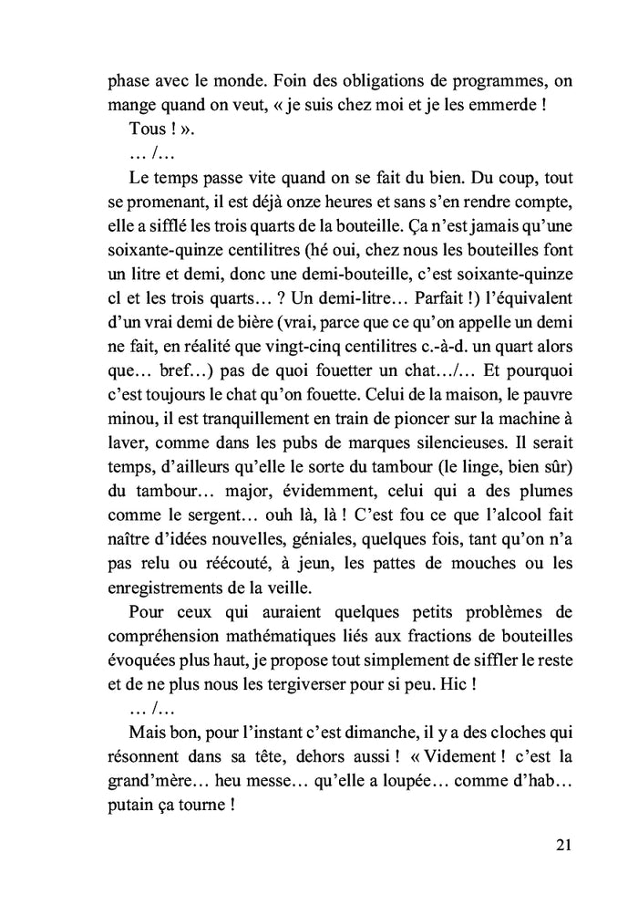 Chroniques par petits bouts... ... décousus