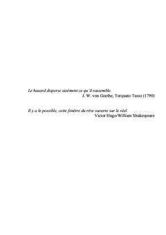 À l'aube des origines