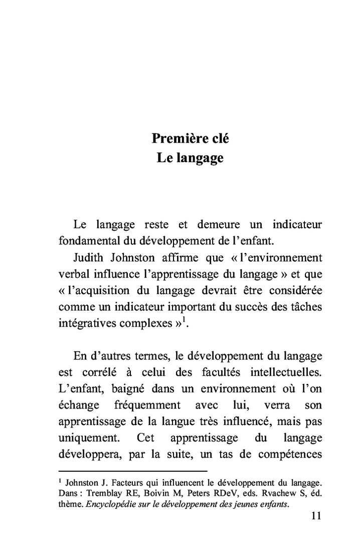 Les 8 clés de l'éducation