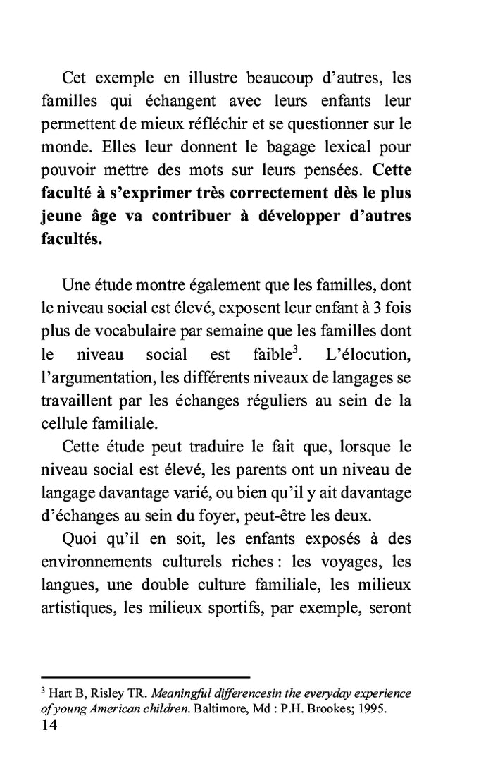 Les 8 clés de l'éducation