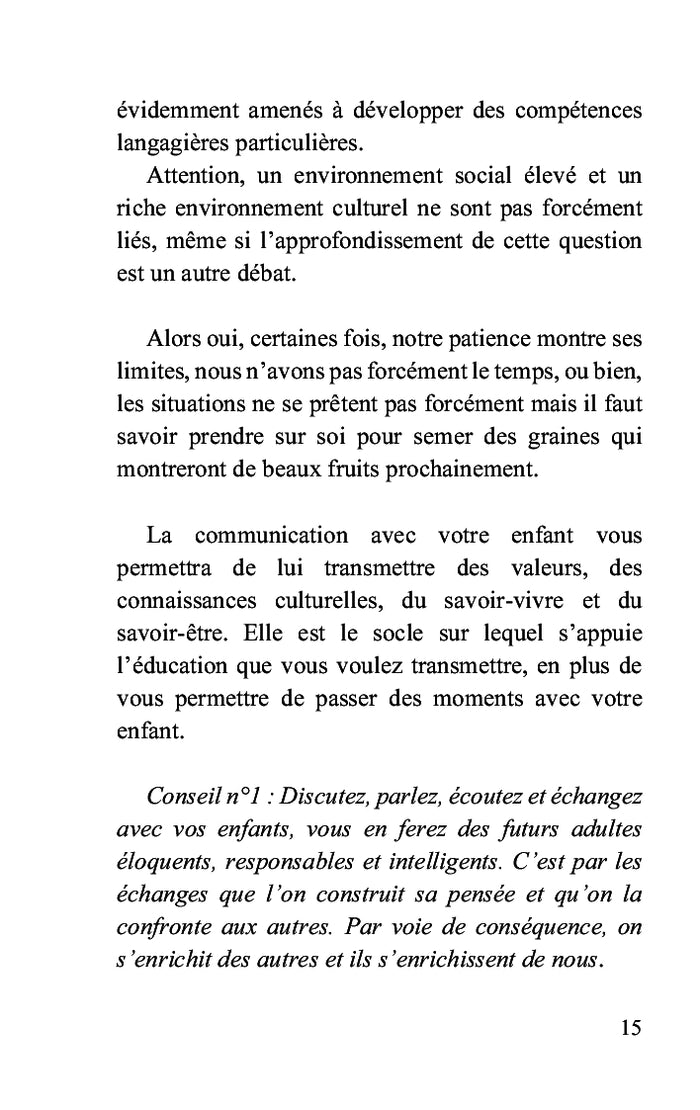 Les 8 clés de l'éducation