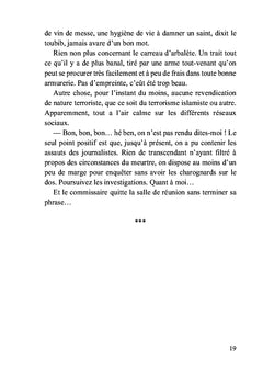 Des meurtres pas très catholiques
