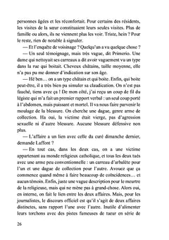 Des meurtres pas très catholiques
