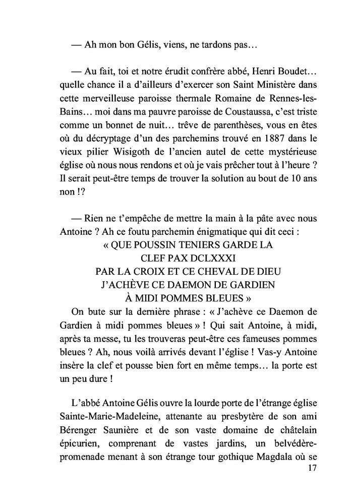 C'était elle sur la croix