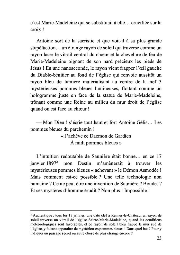 C'était elle sur la croix