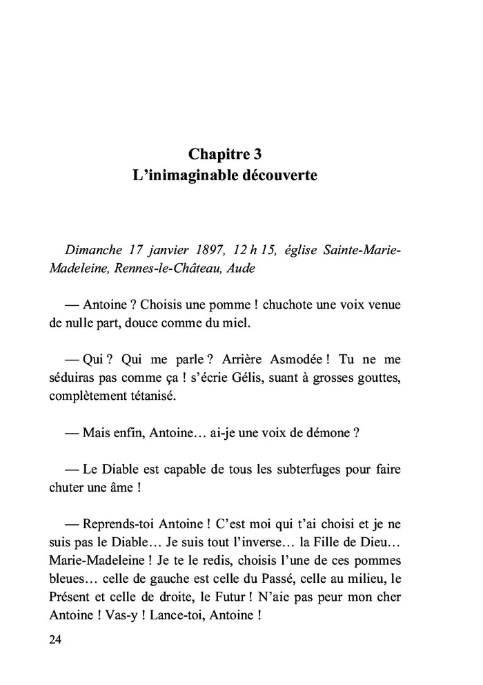 C'était elle sur la croix