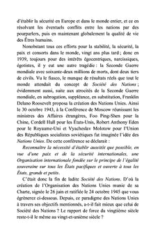 Nations unies vues du XXIe siècle