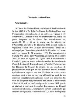 Nations unies vues du XXIe siècle