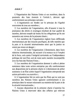 Nations unies vues du XXIe siècle