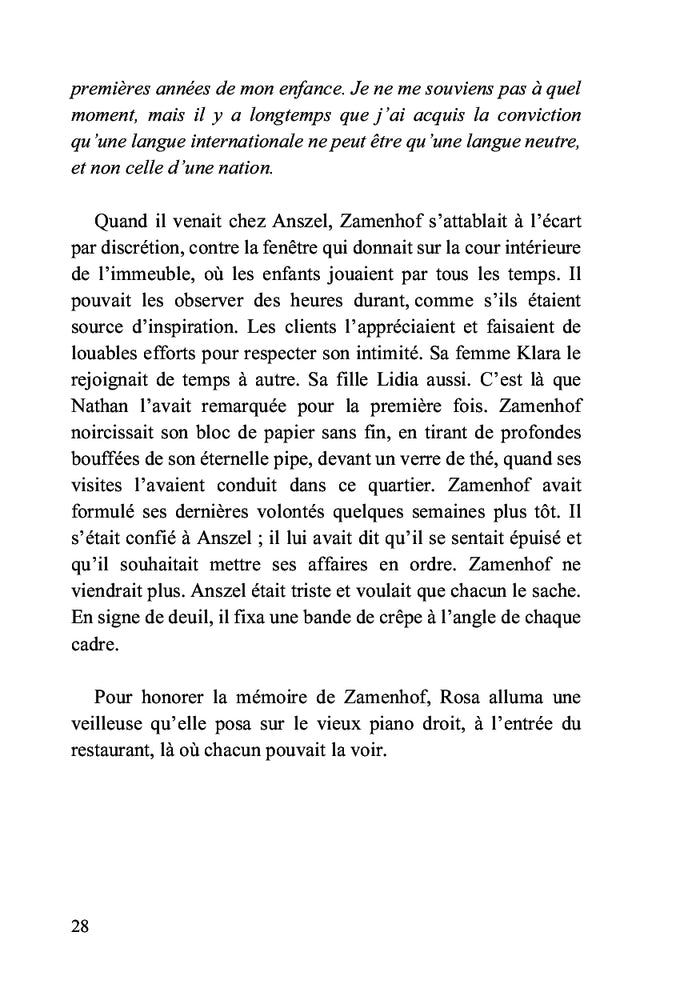 Anszel, le sourd de la rue Mila