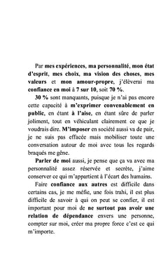 Confiance en moi