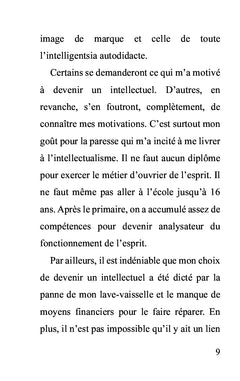 Un intellectuel pas comme les autres