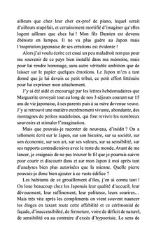 Nos amis Tanaka et autres souvenirs du Japon