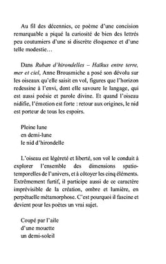 Ruban d'hirondelles