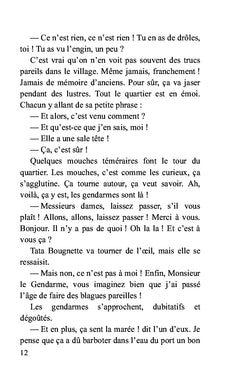 Une tête sur le puits scellé