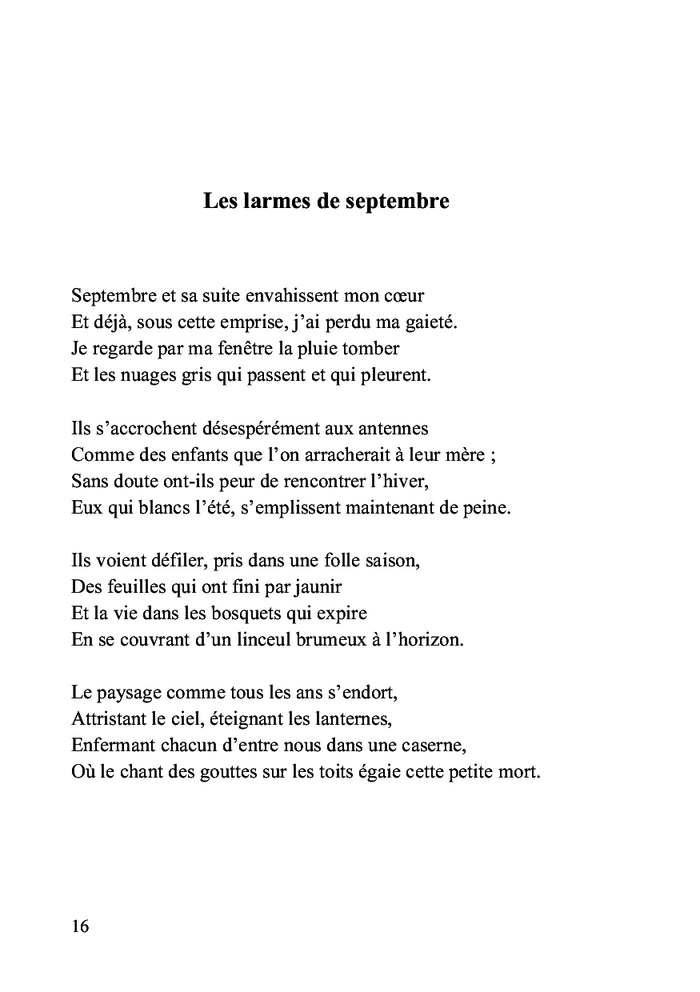 Les arcanes d'une âme sensible