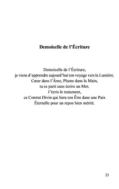 Les écrits d'une vie
