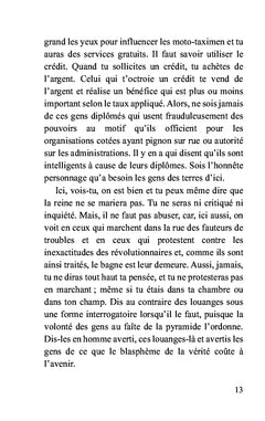 La foutaise ou pays des gens en esclavage