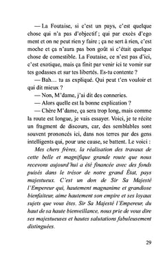 La foutaise ou pays des gens en esclavage