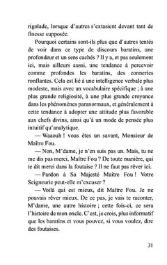 La foutaise ou pays des gens en esclavage