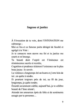 Mes autres chants d'amour et la dulcinée