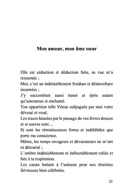 Mes autres chants d'amour et la dulcinée