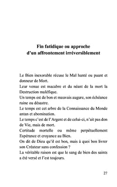 Mes autres chants d'amour et la dulcinée