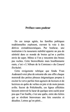 Contrepertinences