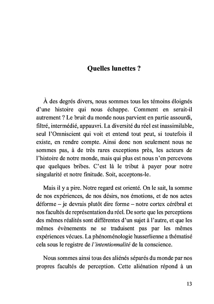 La disparition de l’avenir