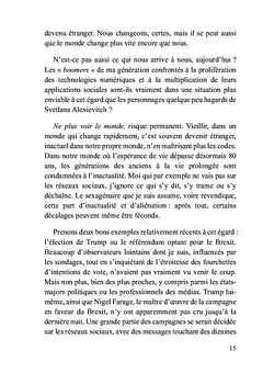 La disparition de l’avenir