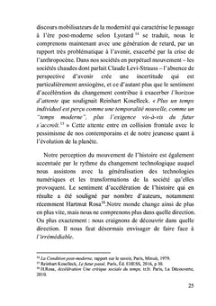 La disparition de l’avenir