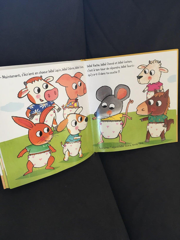 Qu'y a-t-il dans ta couche ? Un livre pour passer de la couche au pot