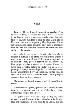 Je m'appelais Marie en 1560