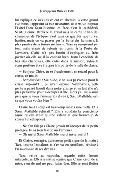 Je m'appelais Marie en 1560