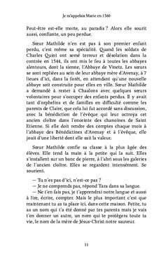 Je m'appelais Marie en 1560