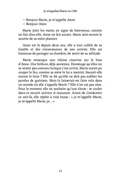 Je m'appelais Marie en 1560
