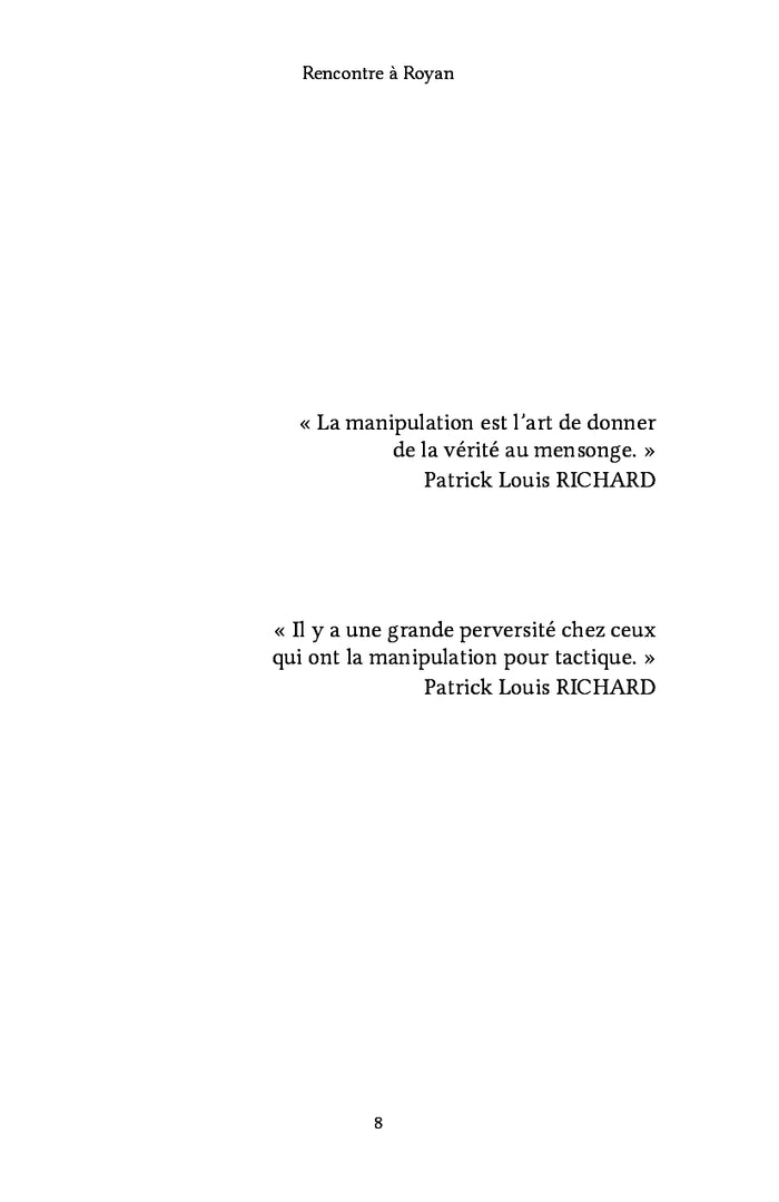 Rencontre à Royan