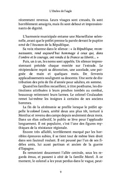 L'Ombre de l'aigle Chronique d'une épopée singulière