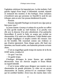 L'Horloger - conteur de temps