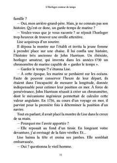 L'Horloger - conteur de temps