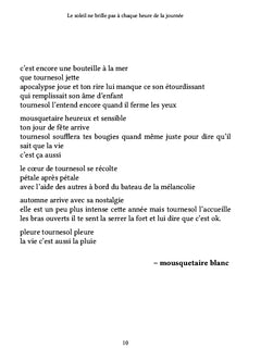Le soleil ne brille pas à chaque heure de la journée