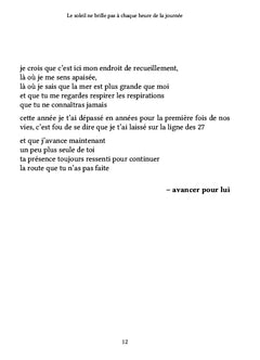 Le soleil ne brille pas à chaque heure de la journée