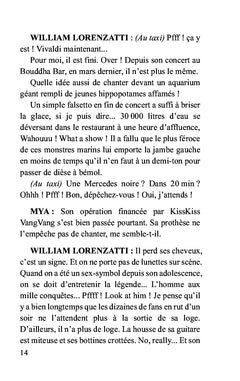 La blancheur âcre du piano de cuir rouge